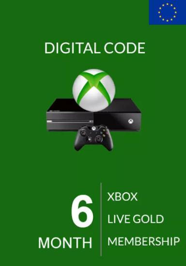 EU Xbox Live Gold 6 kk cover image