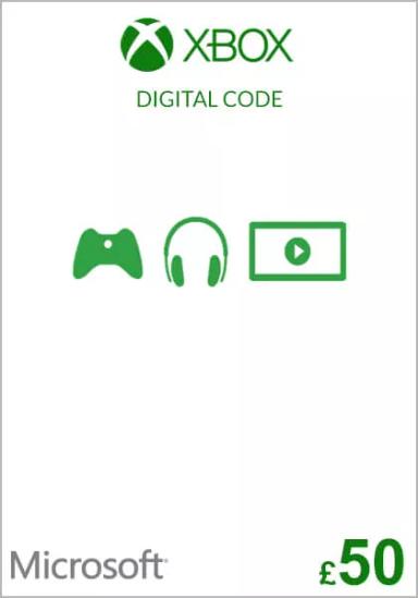 UK Xbox 50 Punta Lahjakortti cover image
