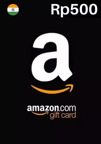 India Amazon 500 INR Gift Card_COVER