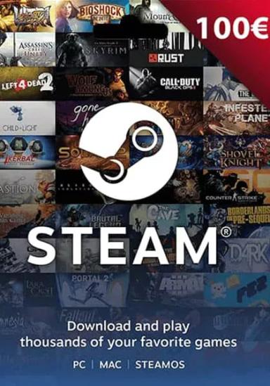 EU Steam 100 Euro Lahjakortti cover image
