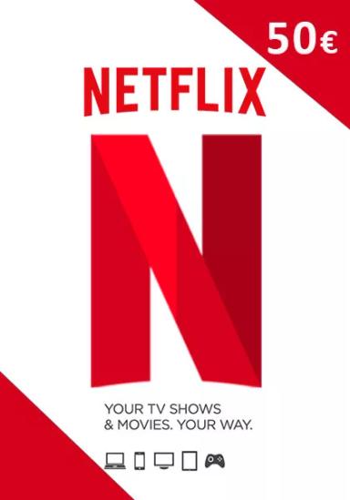 EU Netflix Lahjakortti  50€ cover image