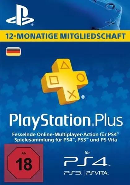 Germany PSN Plus 12-Month Subscription Code