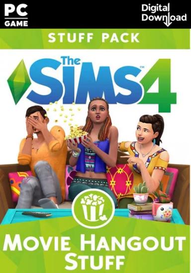 The Sims 4: Movie Hangout Stuff DLC (PC/MAC) cover image