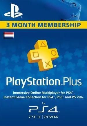 Netherlands PSN Plus 3-Month Subscription Code