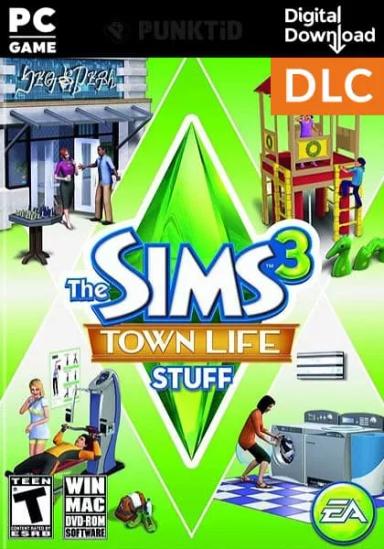 The Sims 3: Town Life Stuff DLC (PC/MAC) cover image