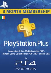 Irlanti PlayStation Plus 90 päivää