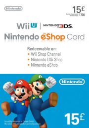 UK Nintendo 15 Punta eShop Lahjakortti