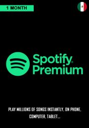 Meksiko Spotify Premium 1 kk Lahjakortti