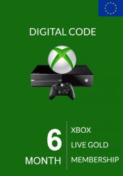 EU Xbox Live Gold 6 kk