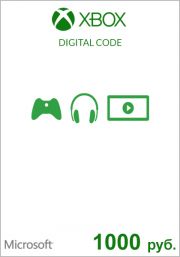 RUS Xbox 1000 Rubla Lahjakortti 