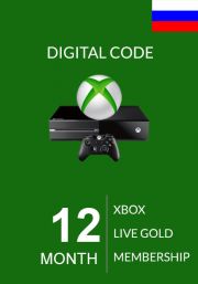 RUS Xbox Live Gold 12 kk 