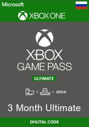 Venäjä Xbox Game Pass Ultimate 3 kk (Xbox One & PC)
